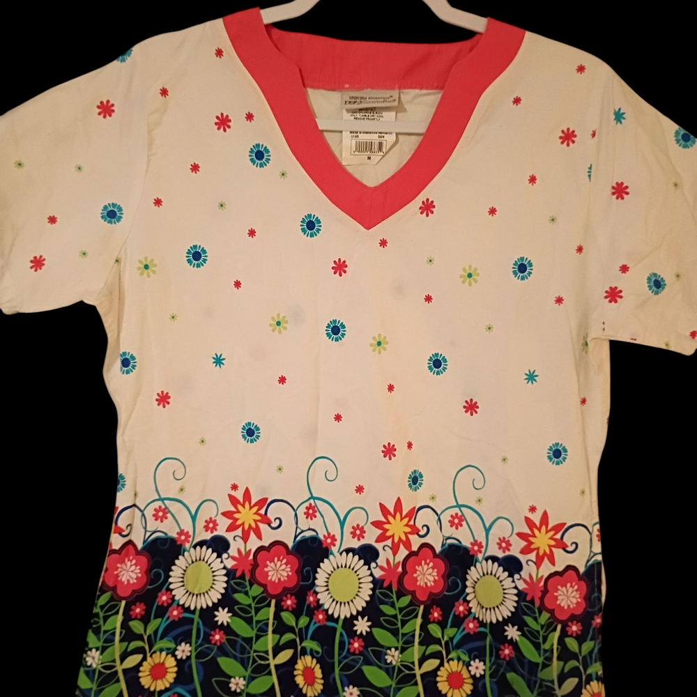 Adorable Scrub Top